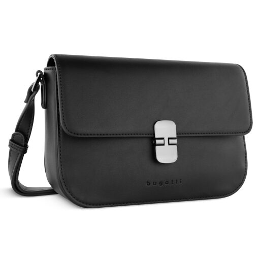 Bugatti Crossbody kabelka přes rameno Nela M 49384901 černá boční náhled