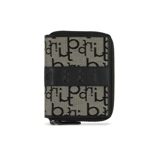 Bugatti Dámská zipová peněženka RFID Elea 49435001 černo-béžová přední náhled