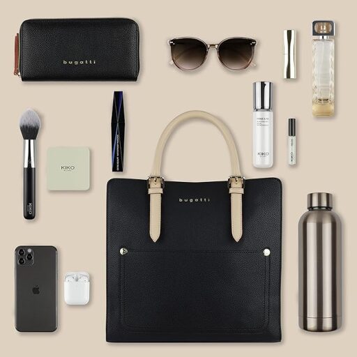 Bugatti Dámská kabelka Ella L 49362101 černá obsah