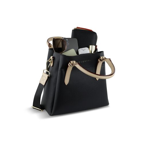 Bugatti Dámská kabelka Ella M 49362001 černá vnitřek
