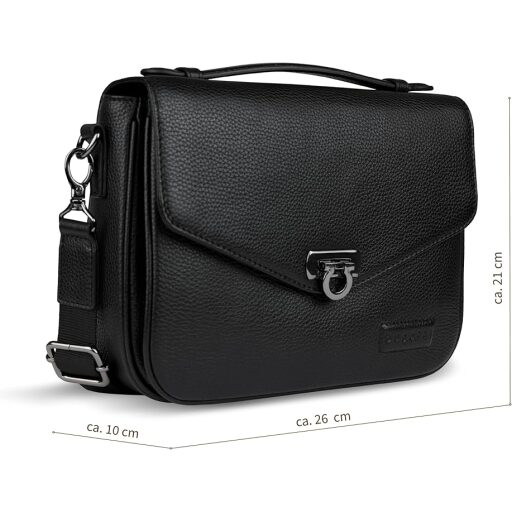 Bugatti Dámská kabelka do ruky i přes rameno Elsa 49461501 černá boční náhled