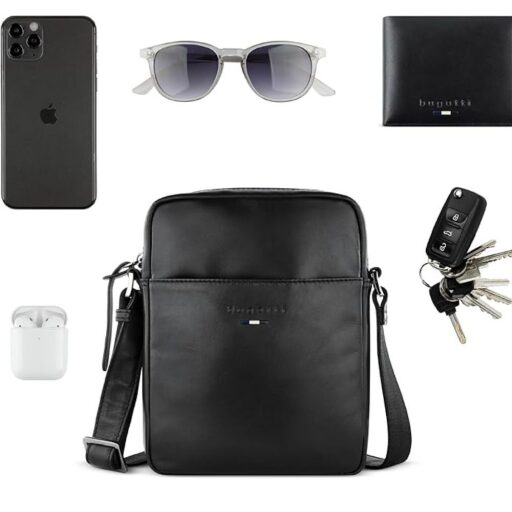 Bugatti Kožená taška na doklady Romeo 49413801 černá obsah