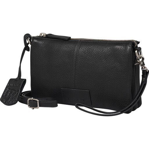 BURKELY Dámská crossbody kožená kabelka Soft Skylar 1000343.85.10 černá boční náhled