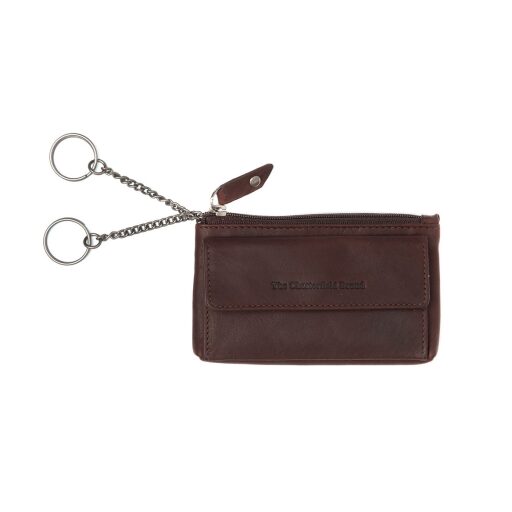 The Chesterfield Brand Kožená klíčenka Violette C08.050901 hnědá kroužky na klíče