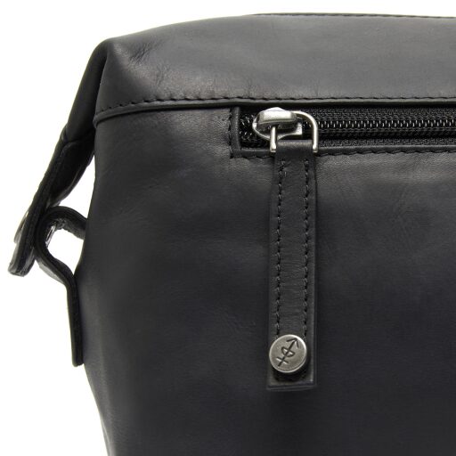 The Chesterfield Brand Kožená toaletní taška Westport C08.051500 černá