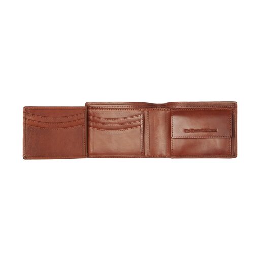 The Chesterfield Brand Pánská kožená peněženka RFID Umbria C08.060131 koňaková otevřená