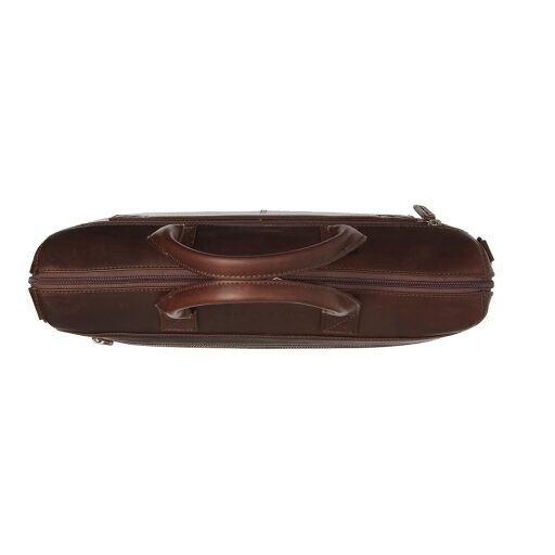 The Chesterfield Brand Kožená taška přes rameno na notebook Levanto C40.109101 hnědá