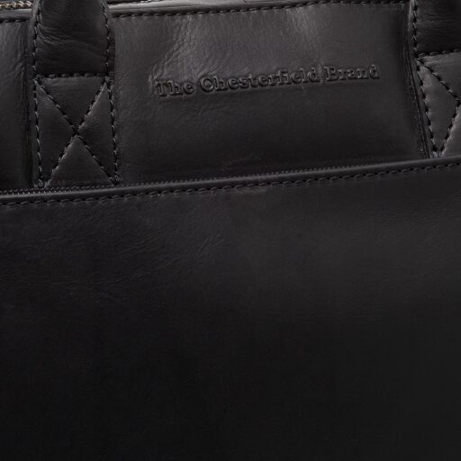 The Chesterfield Brand Kožená taška na notebook 14" Tilbury C40.109700 černá