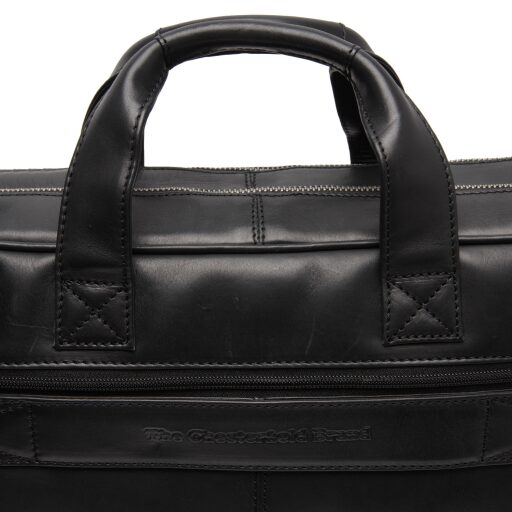 The Chesterfield Brand Kožená taška na notebook 15" Iseo C40.110000 černá