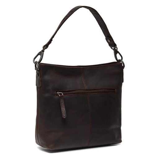 The Chesterfield Brand Kožená kabelka přes rameno Jen C48.089301 hnědá zadní strana