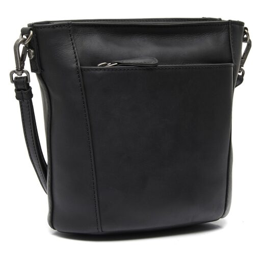 The Chesterfield Brand Dámská kožená kabelka přes rameno Fintona C48.131500 černá zadní strana