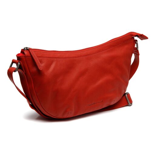 The Chesterfield Brand Kožená kabelka přes rameno C48.131804 Clarita červená