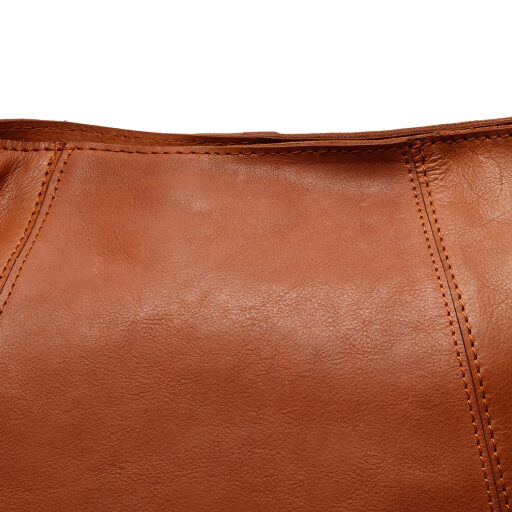 The Chesterfield Brand Kožená kabelka do ruky i přes rameno Sintra C48.131931 koňaková