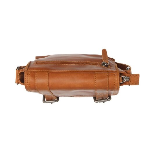 The Chesterfield Brand Klopová kožená taška na doklady Ariano C48.132831 koňaková