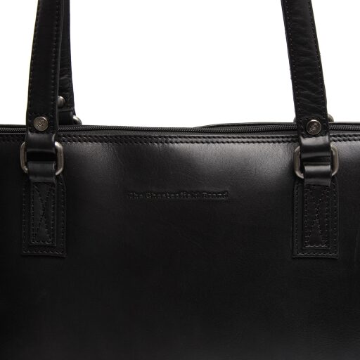 The Chesterfield Brand Kožená kabelka přes rameno Selvino C48.135300 černá