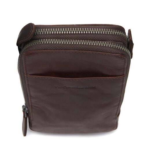 The Chesterfield Brand Kožená kabelka na mobil Alesund C48.135701 hnědá
