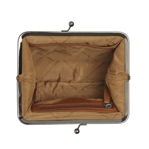 The Chesterfield Brand Kožená kabelka do ruky i přes rameno Andrade C48.13531 koňaková