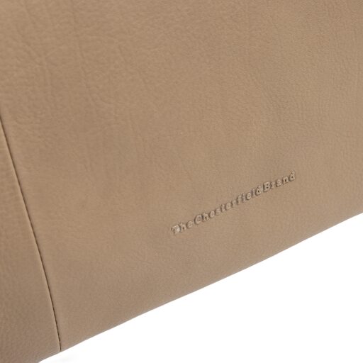The Chesterfield Brand Kožená kabelka přes rameno Nerissa C48.143739 béžová logo