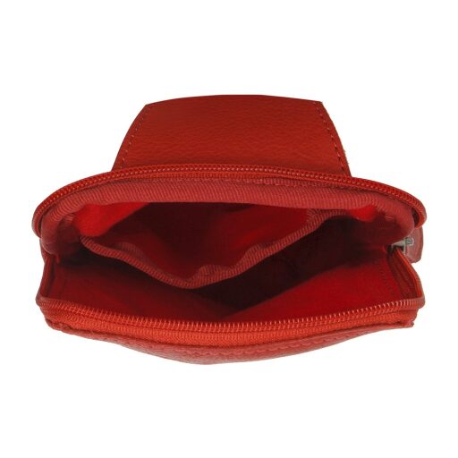 The Chesterfield Brand Kožená crossbody taška Cambridge C58.033004 červená