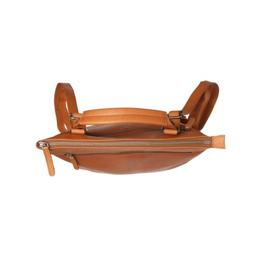 The Chesterfield Brand Elegantní kabelko-batoh 2v1 Omaha C58.033231 koňakový