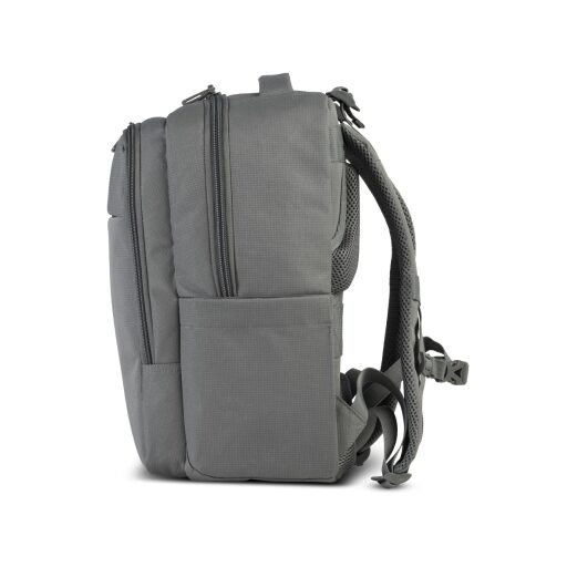 BestWay Cestovní batoh 40x25x20 cm Cabin Pro Ultimate Small 40326-2800 šedý boční strana pravá