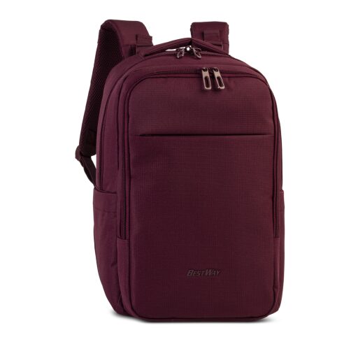 BestWay Cestovní batoh 40x25x20 cm Cabin Pro Ultimate Small 40326-4800 vínově červený