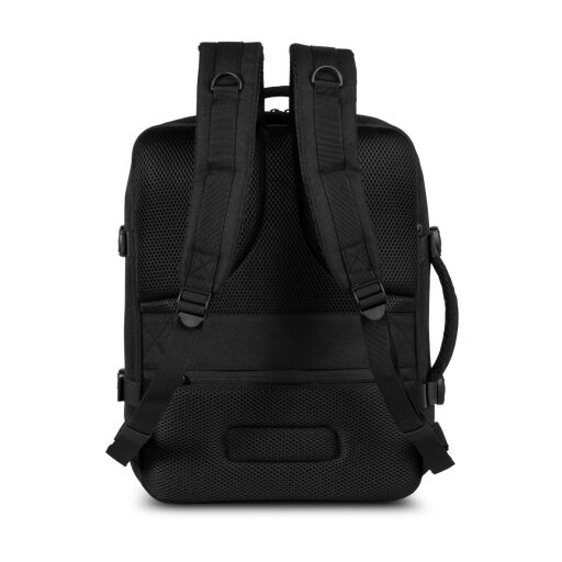 BestWay Cestovní batoh 40x30x20 cm Cabin Pro 40359-0100 černý zadní strana