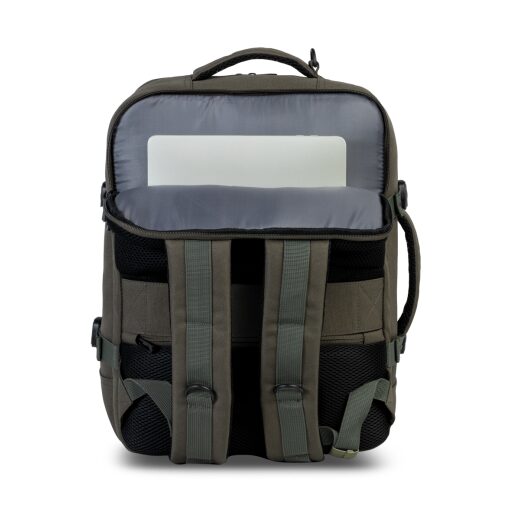 BestWay Cestovní batoh 40x30x20 cm Cabin Pro 40359-2600 olivový na notebook