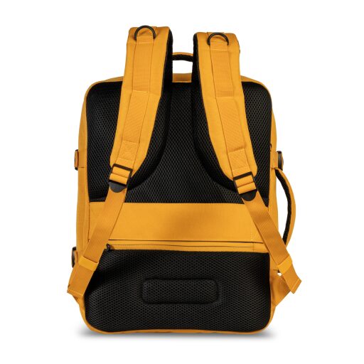 BestWay Cestovní batoh 40x30x20 cm Cabin Pro 40359-3200 žlutý zadní strana