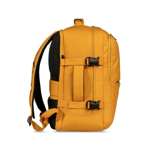 BestWay Cestovní batoh 40x30x20 cm Cabin Pro 40359-3200 žlutý levá strana