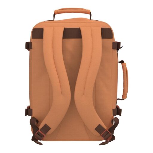 CabinZero Cestovní batoh do letadla Classic 36L 172407 oranžový zadní strana