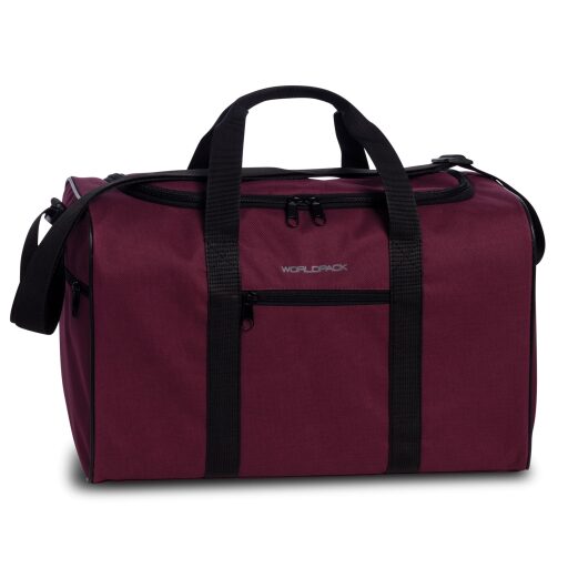 Cestovní taška / palubní zavazadlo Ryanair 40x25x20 cm Worldpack 10362-4700 vínově červená - přední strana