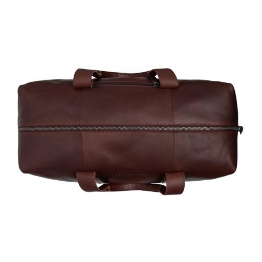 The Chesterfield Brand Kožená cestovní taška - weekender Conor C20.004801 hnědá horní náhled
