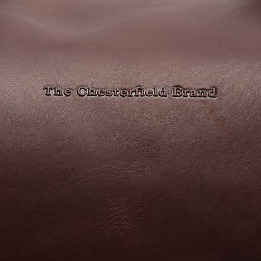 The Chesterfield Brand Kožená cestovní taška - weekender Conor C20.004801 hnědá logo