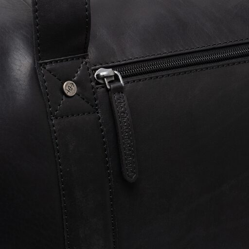 The Chesterfield Brand Kožená cestovní taška - weekender Conor C20.004800 černá