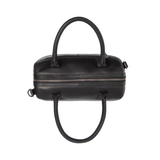 The Chesterfield Brand Dámská kožená kabelka do ruky i přes rameno Langton C48.134300 černá zip