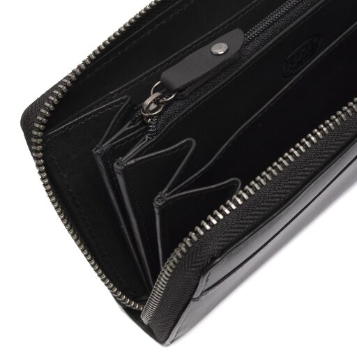 The Chesterfield Brand Dámská kožená peněženka RFID Livorno C08.060400 černá