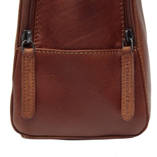 The Chesterfield Brand Dámská kožená kabelka do ruky i přes rameno Layton C48.134531 koňaková