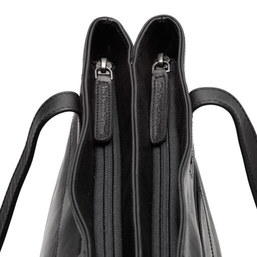 The Chesterfield Brand Kožená shopper kabelka Nola C38.021100 černá zadní strana