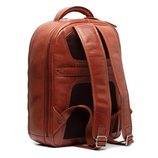 The Chesterfield Brand Pánský kožený batoh na notebook 15" Maggiore C58.034131 koňakový zadní strana