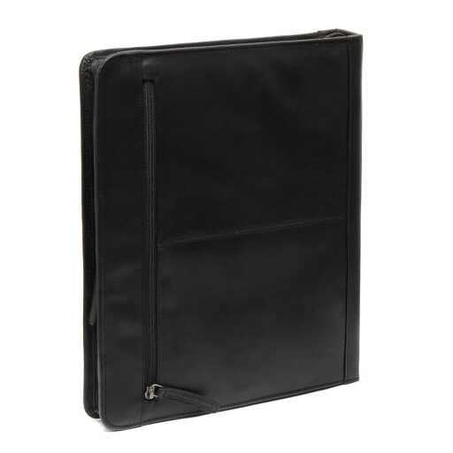The Chesterfield Brand Kožená spisovka na A4 a tablet Moreton C40.105300 černá zadní strana