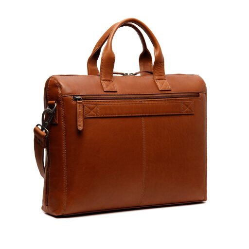 The Chesterfield Brand Kožená taška přes rameno na notebook Levanto C40.109131 koňaková