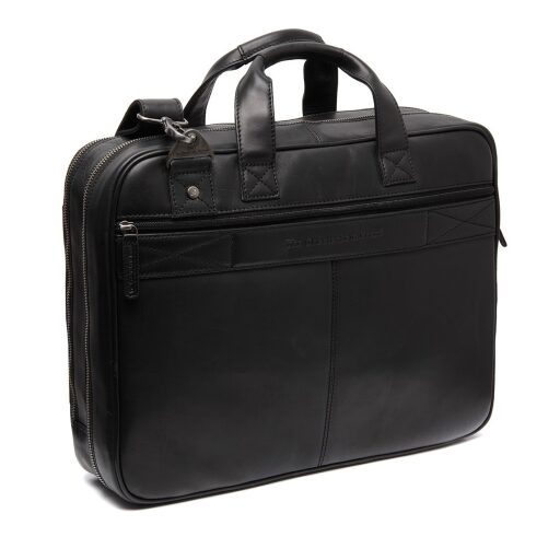 The Chesterfield Brand Kožená taška na notebook 15" Iseo C40.110000 černá zadní strana