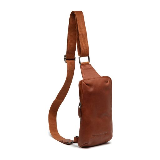 The Chesterfield Brand Kožená crossbody taška Cambridge C58.033031 koňaková