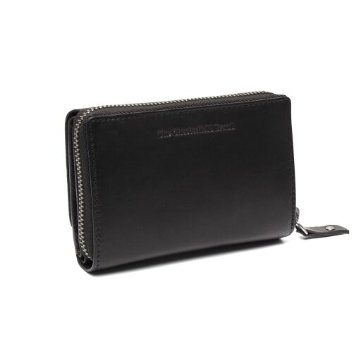 The Chesterfield Brand Dámská kožená peněženka RFID Salviano C08.060300 černá zadní strana