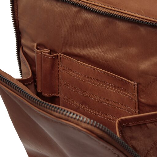 The Chesterfield Brand Kožený batoh na notebook Jasper C58.033731 koňakový