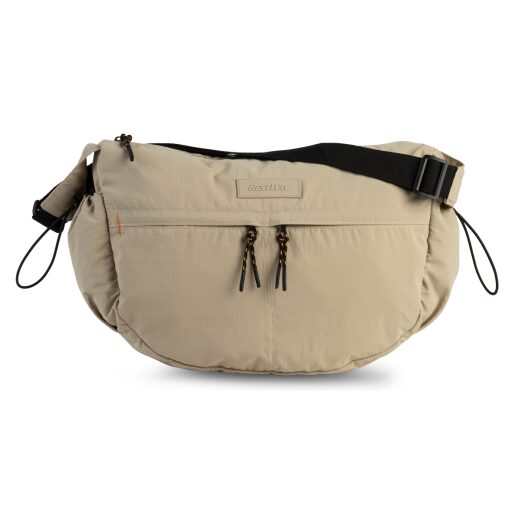 BestWay crossbody kabelka 40347-1600 béžová logo