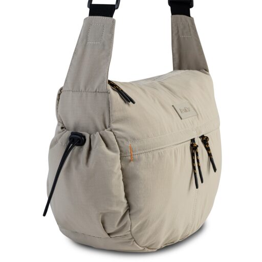 BestWay crossbody kabelka 40347-1600 béžová levá strana