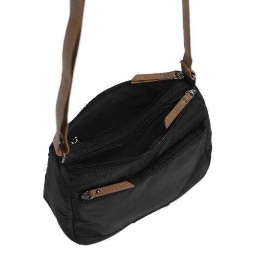 Daniel Ray Crossbody kabelka  Hotazel DR25.1689.00 černá otevřená