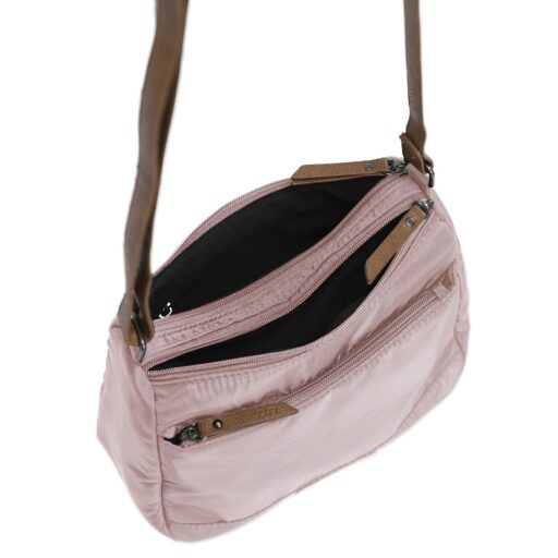 Daniel Ray Crossbody kabelka  Hotazel  DR25.1689.40 světle růžová otevřená